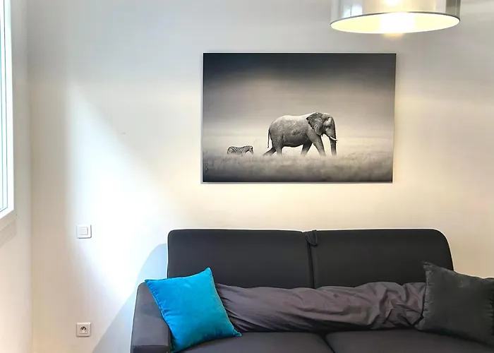 Climatise Au Coeur D - A Pied Des Plages Et Du Centre